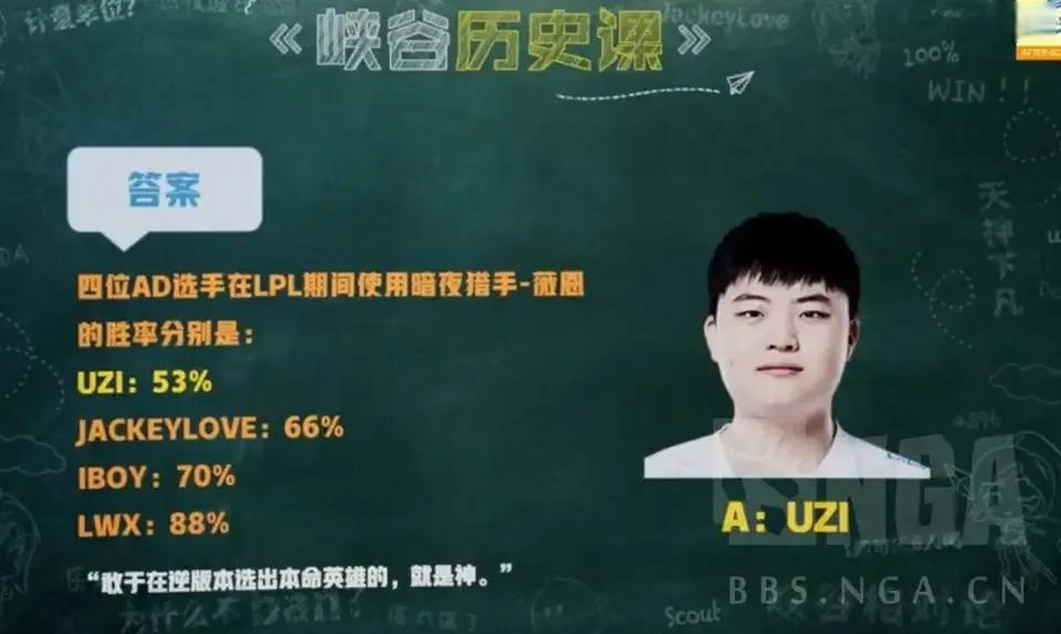 Uzi与30激战美国队分钟，大比分获胜胜负难料！，JackeyLove焦点对战比赛高潮迭起的简单介绍